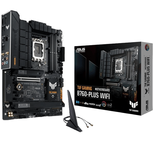 ASUS TUF Gaming B760-PLUS WIFI ATX Motherboard for Intel LGA1700 CPUs